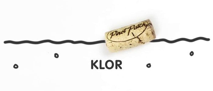 cork in sketch of chlorine