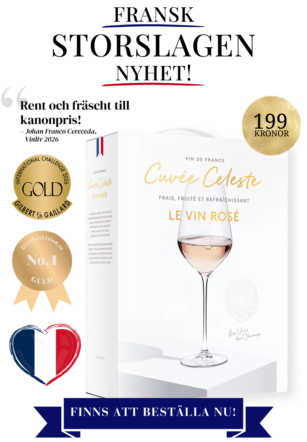 Cuvée Celeste Le Vin Rosé