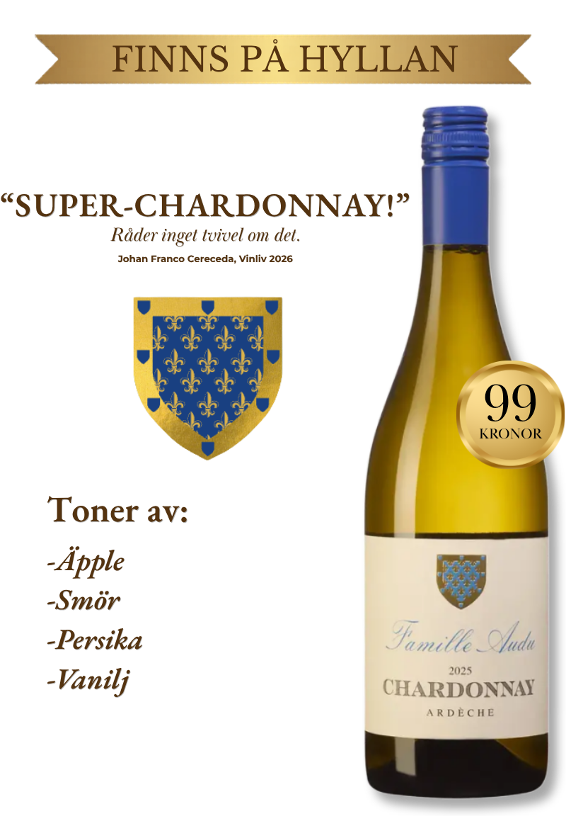 Famille Audu Chardonnay, 2025