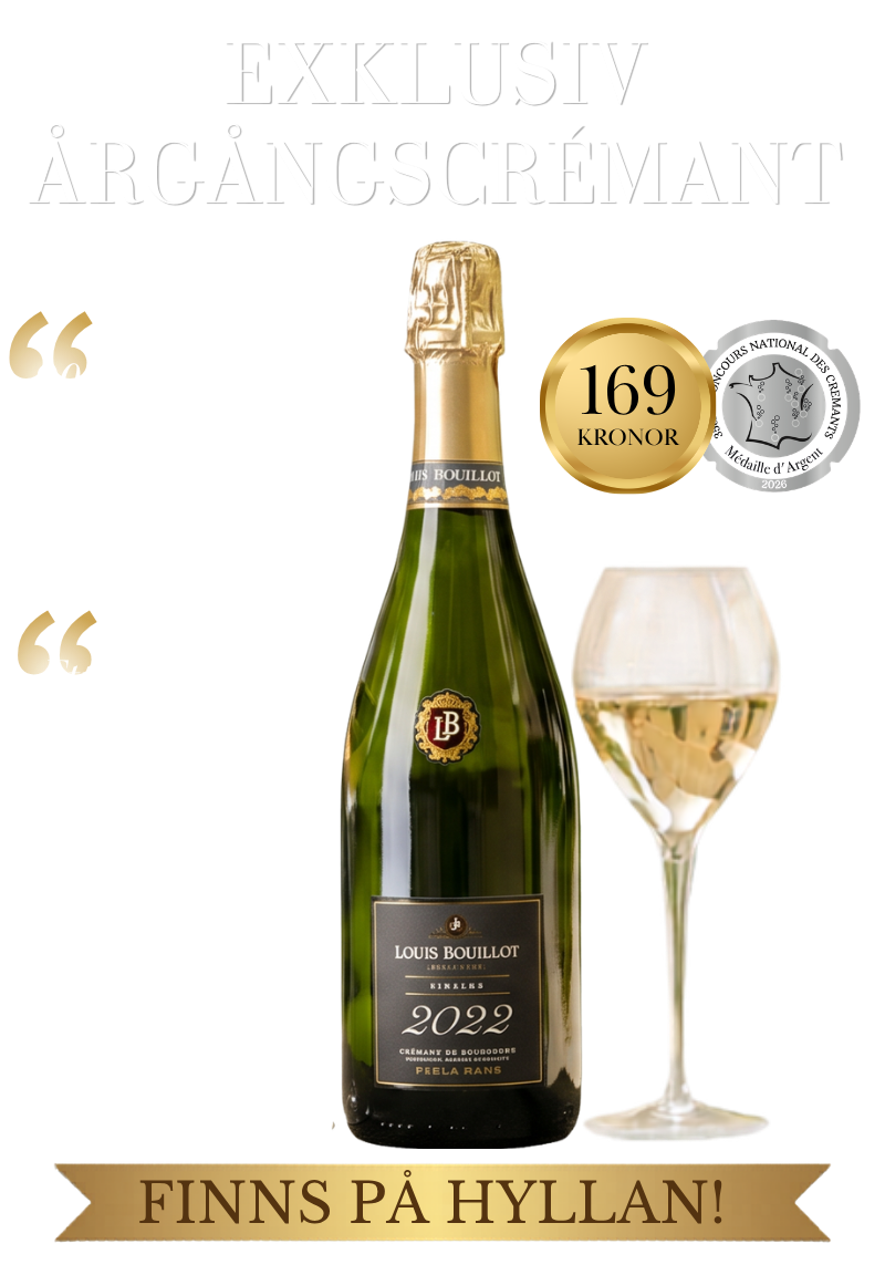 Louis Bouillot Crémant de Bourgogne Brut Grand Millésimé, 2022