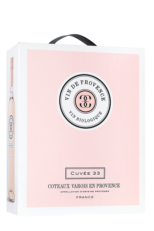 Vinet Cuvée 33 Coteaux Varois en Provence Rosé Organic, 2025, produktbild