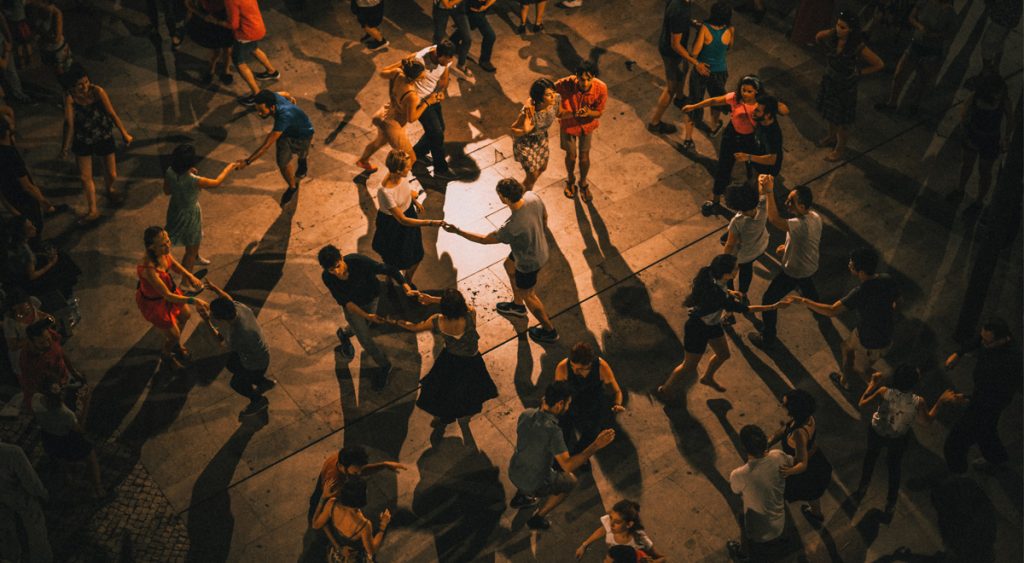 Merengue är en populär dans i Chile