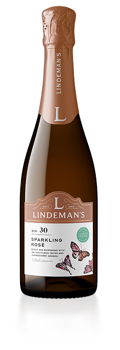 Lindemann’s Bin 30 sparkling rosé
