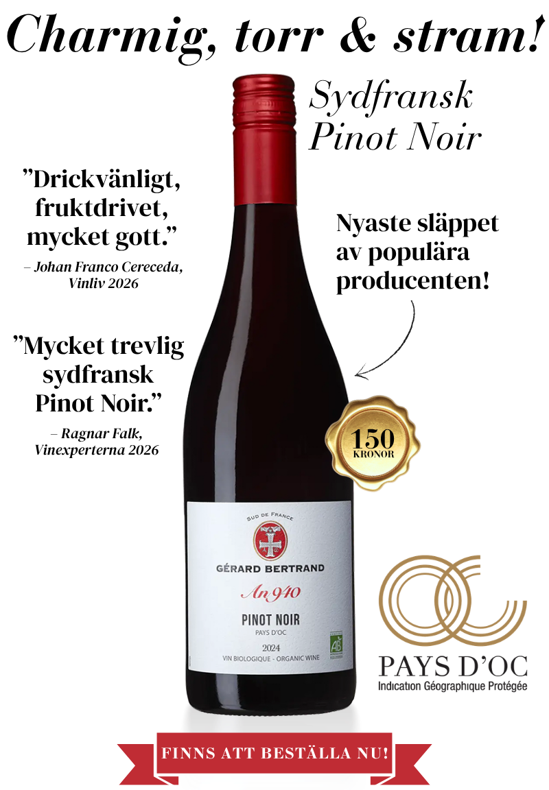 Gérard Bertrand Héritage Pinot Noir, 2024