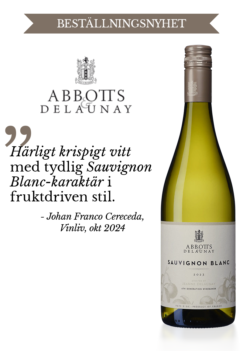 Abbotts & Delaunay Sauvignon Blanc, 2023