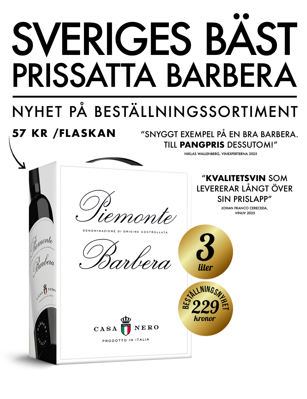 Casa Nero Piemonte Barbera