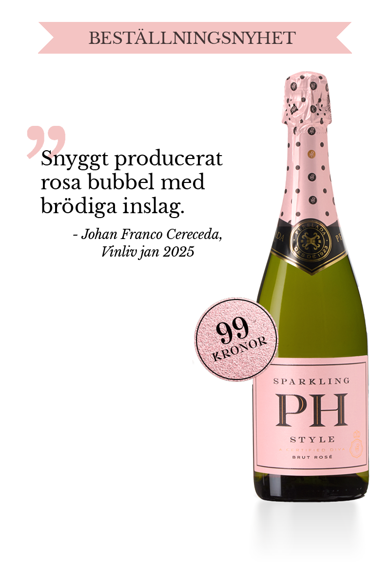 Sparkling PH Style Brut Rosé by Lena Philipsson