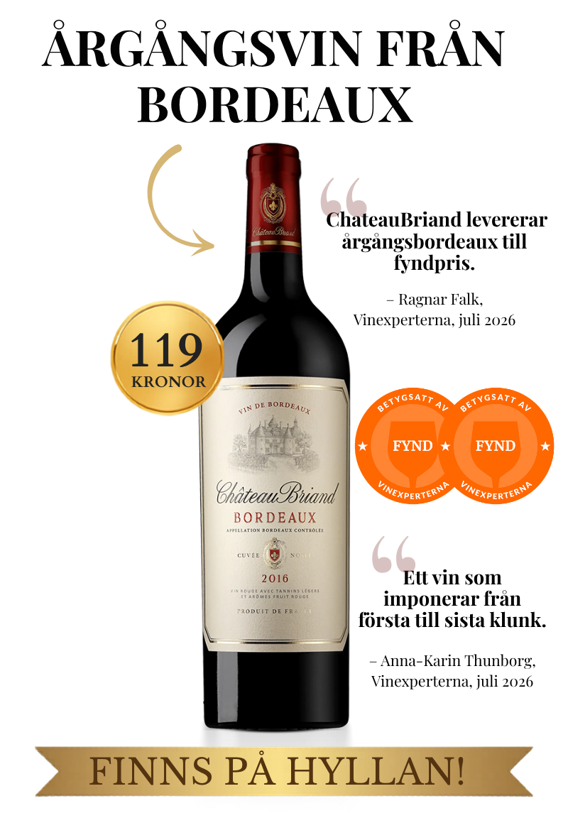 ChateauBriand Bordeaux, 2016