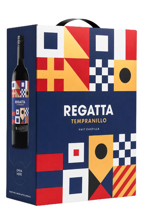 Vinet Regatta Tempranillo 2024, produktbild