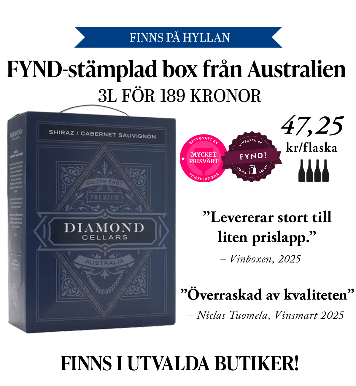 Diamond Cellars Shiraz Cabernet Sauvignon