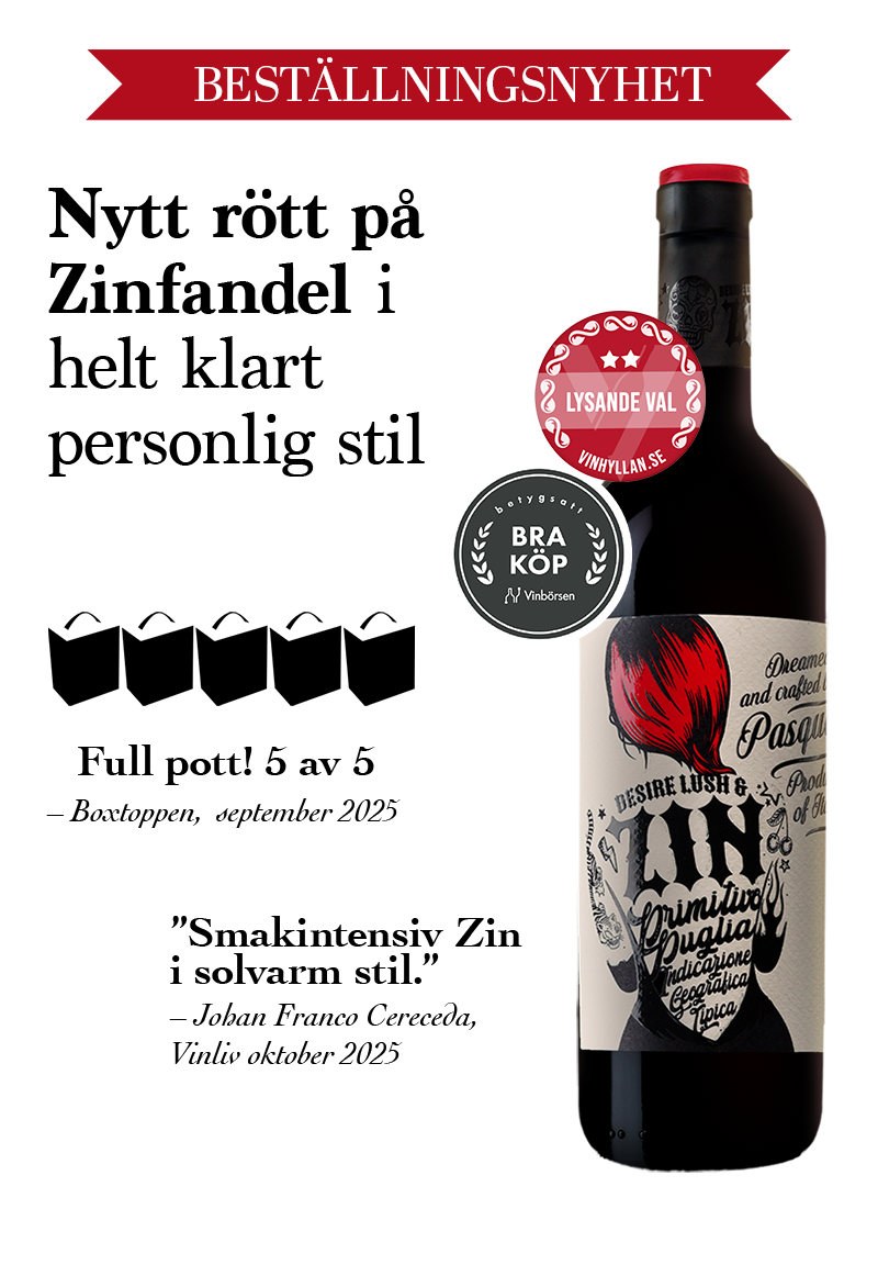 Pasqua Desire Lush & Zin Primitivo Puglia, 2024