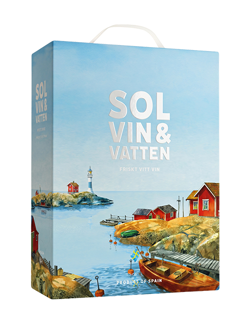 Vinet Sol, Vin & Vatten, produktbild