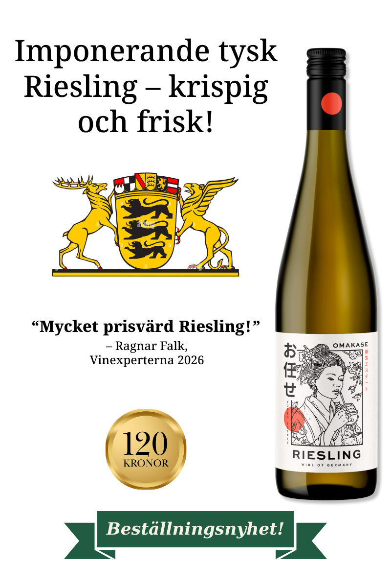 Omakase Riesling Yūgen Estate, 2025