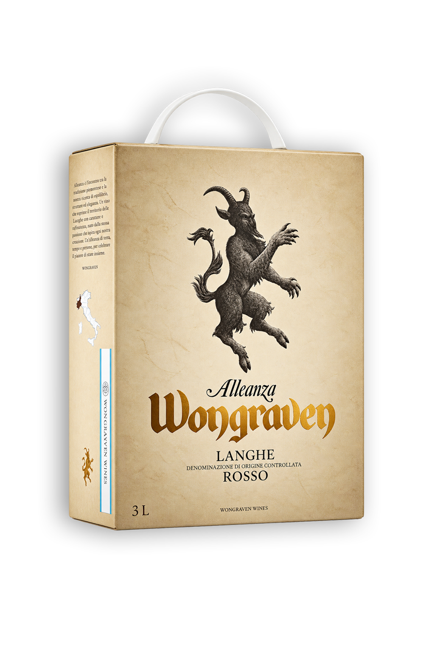 Vinet Wongraven Langhe Rosso, produktbild